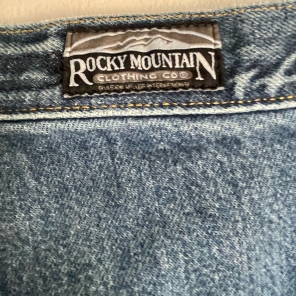 Rockies Vintage 80's lo- Rise relaxedCowboy Jeans size 7 long - Picture 8 of 15